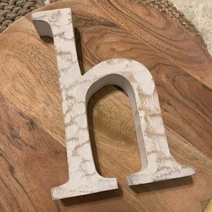 Letter H from Mudpie